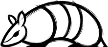CADdillo armadillo logo