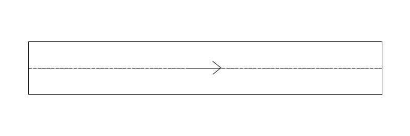 Conveyor Segment plan view CAD block