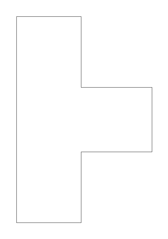 HVAC Duct Tee (East) plan view CAD block