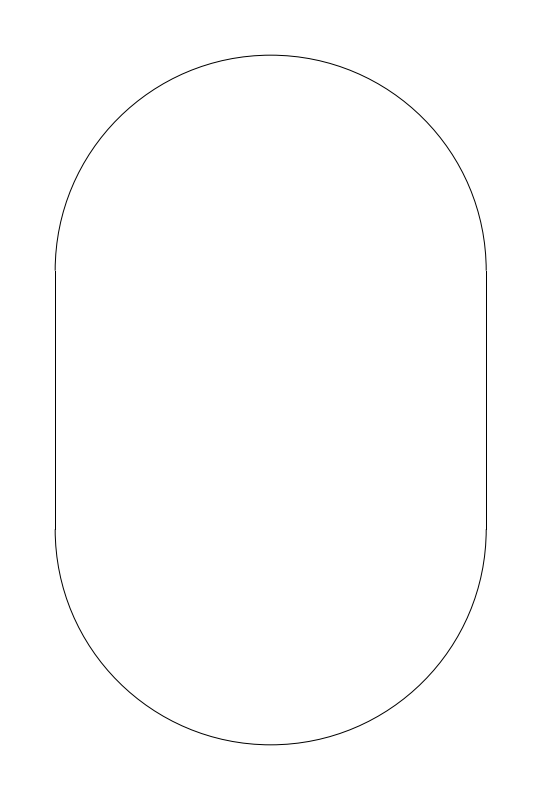 P&ID Tank / Vessel plan view CAD block