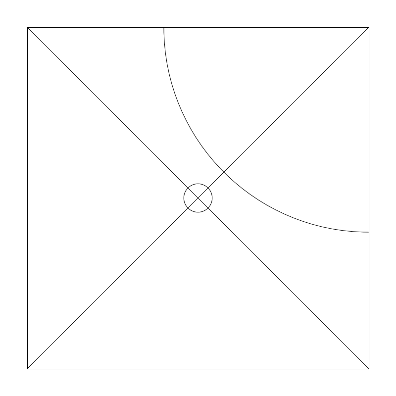 Shower Stall plan view CAD block