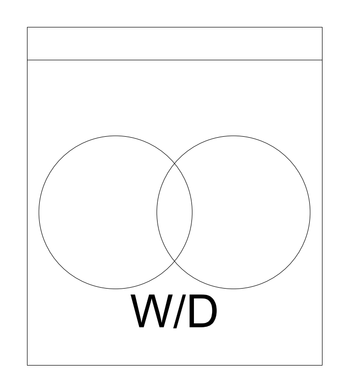 Stacked Washer and Dryer plan view CAD block